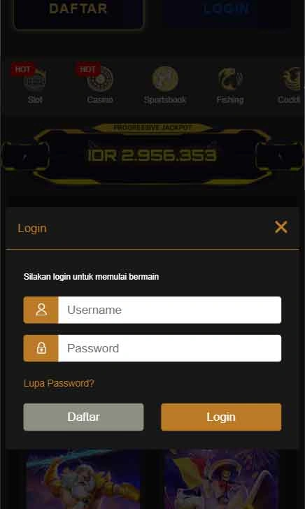 cara login Bigrich77 Slot Mode Top